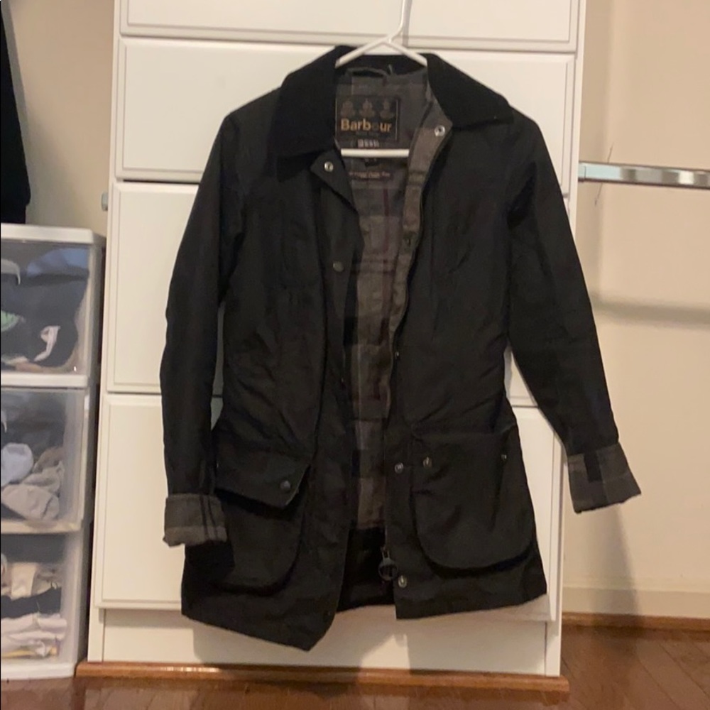 Black Barbour Beadnell  jacket